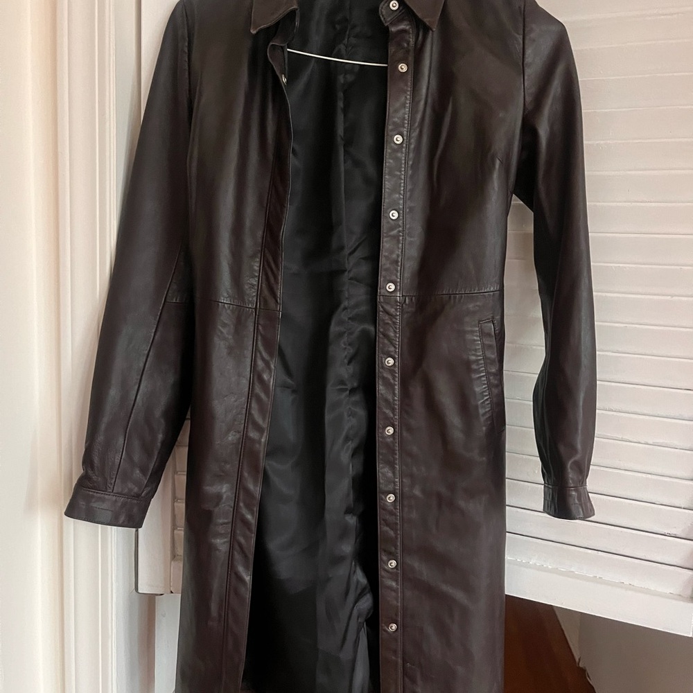 Walter Baker Chocolate Leather Jacket